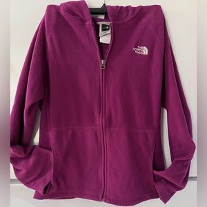 0099- North Face Fleece Zp Front Jacket